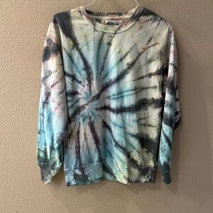 Dreamsicle Tie-Dye Sweatshirt Size Medium